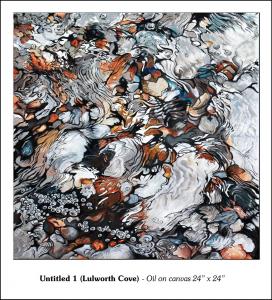 Untitled 1 (Lulworth Cove) - 24" x 24" 
